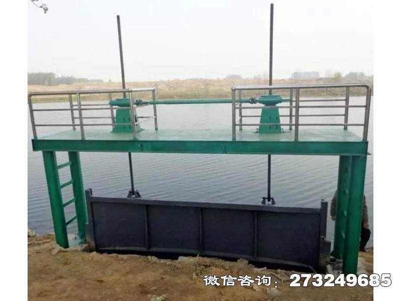 漳县水坝拦水闸门