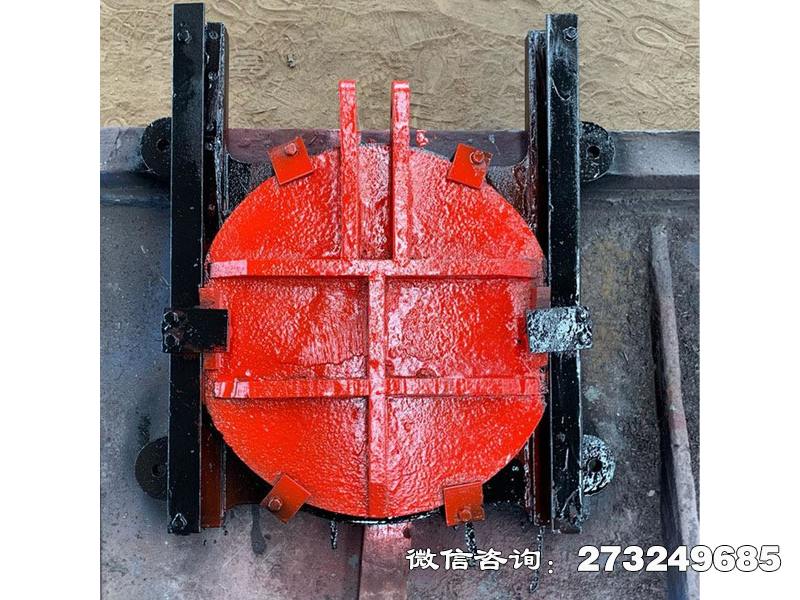 海口手电两用铸铁镶铜圆闸门
